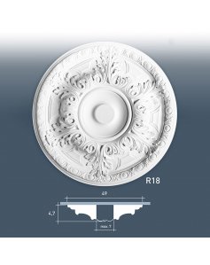 Rozeta Sufitowa R18