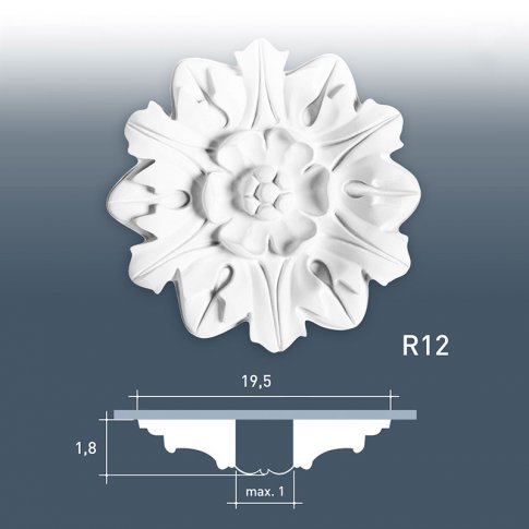 Rozeta Dekoracyjna R12