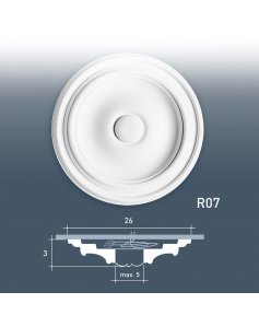 Rozeta Ozdobna R07 Orac Decor