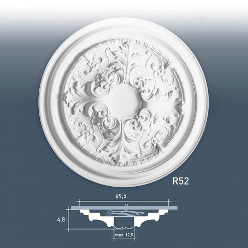 Rozeta sufitowa R52