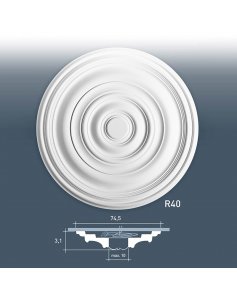 Rozeta Ozdobna R40