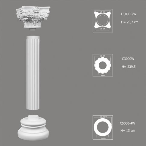 Kompletna kolumna C3000W