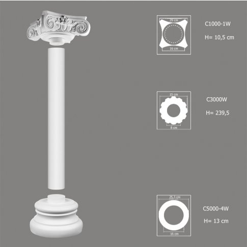 Kompletna kolumna C4000W 1