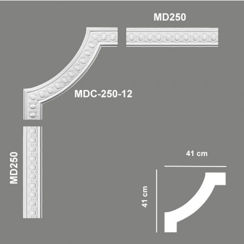 Narożnik Dekoracyjny mDC 250 12