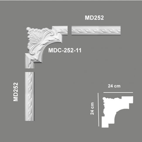 Narożnik Dekoracyjny mDC 252 11