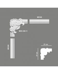 Narożnik Ozdobny MDD308-11