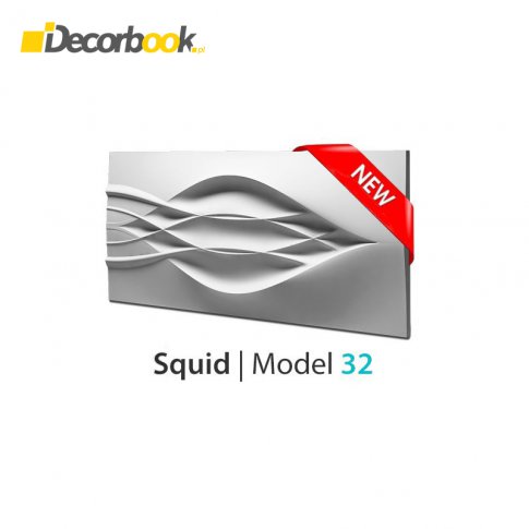 Panel ścienny 3D SQUID