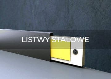 Listwy przypodłogowe ze stali nierdzewnej